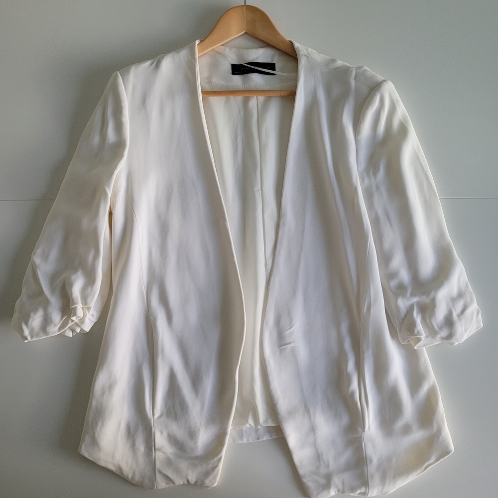 Zara Cream Women's Blazer